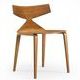 Saya wooden chair Arper