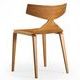 Saya wooden chair Arper